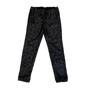 Free People Jogger Morelia Sequin Joggers Black XS Pants